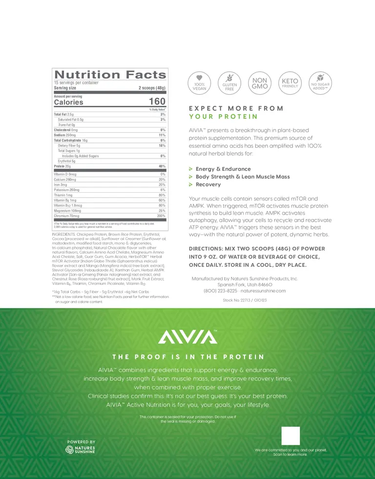 Aivia Plant Protein - Image 5