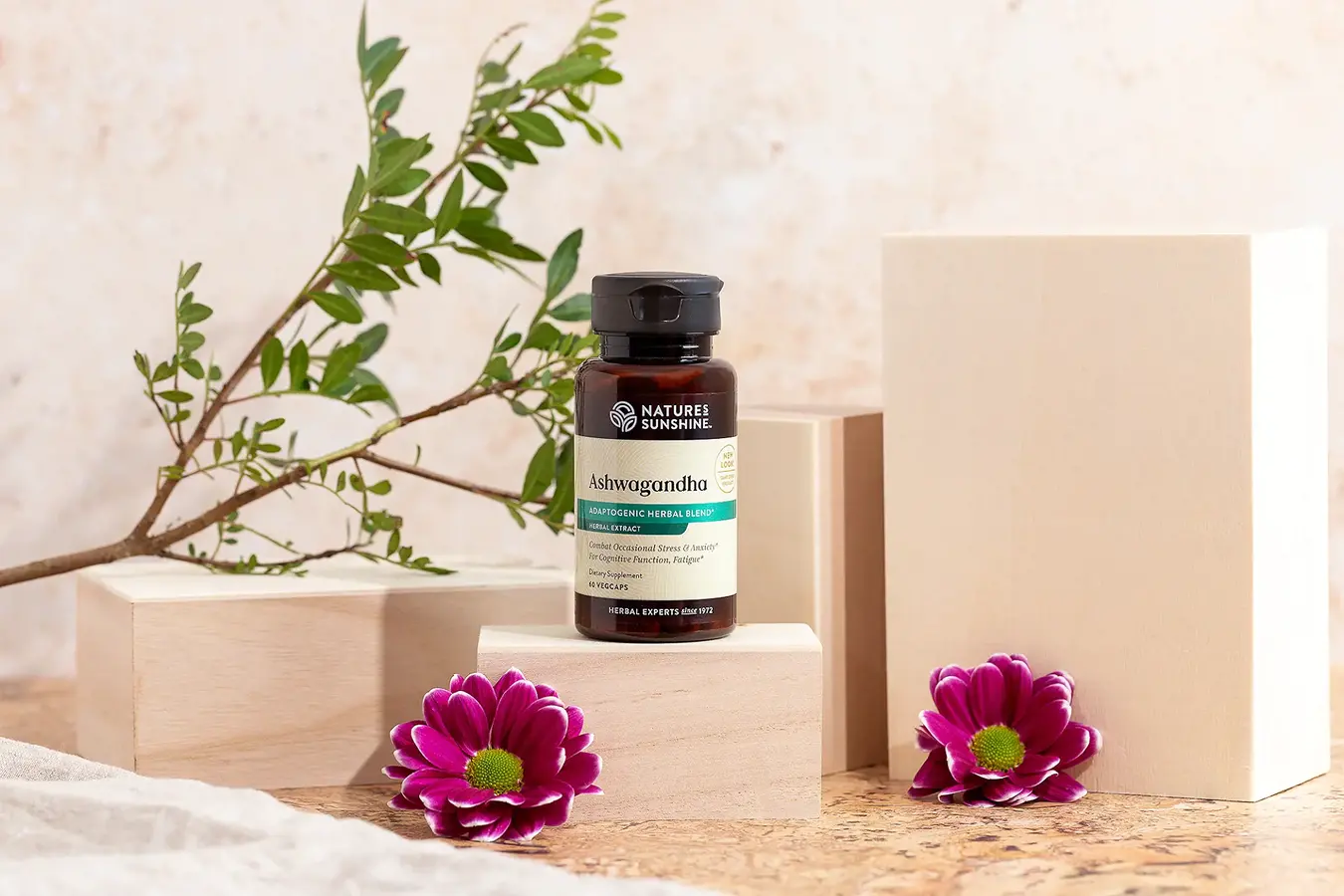 Ashwagandha - Dietary Supplement for Occasional Stress & Anxiety Support - Image 2